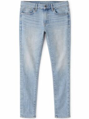 American Eagle AirFlex Temp Tech Jeans 28x32 Slim Stretch Light Wash Denim